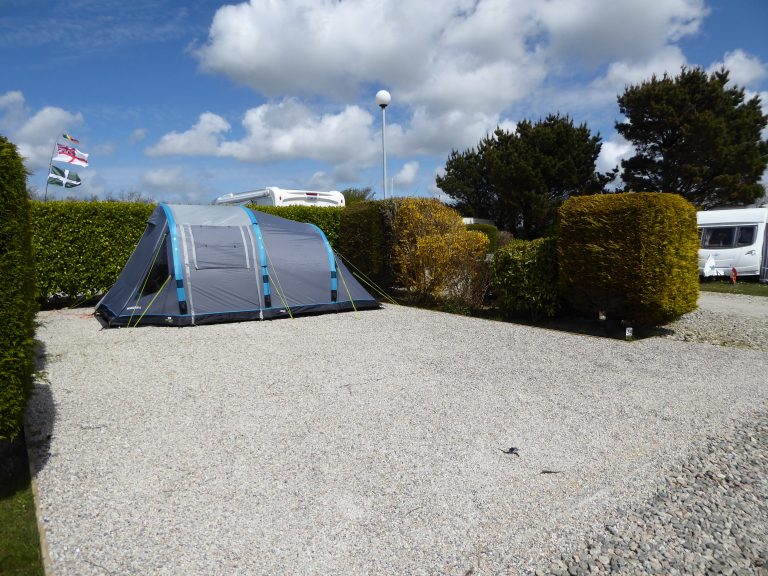 Can i pitch a tent on a gravel pitch? The Laurels Holiday Park and